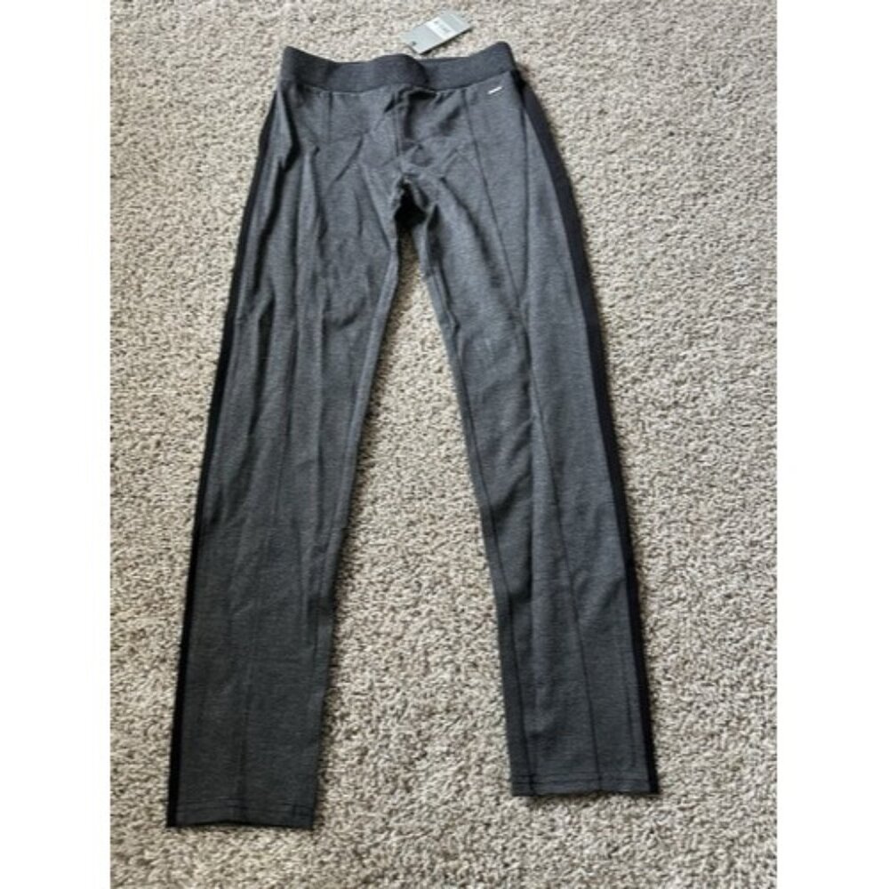 Bench Womens Gray With Side Black Strip Pull On Athlesiure Pants Size Small